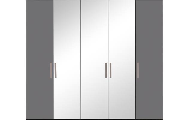 Goossens kledingkast easy storage ddk zwart hoogwaardig meubelplaat - 8190540-01