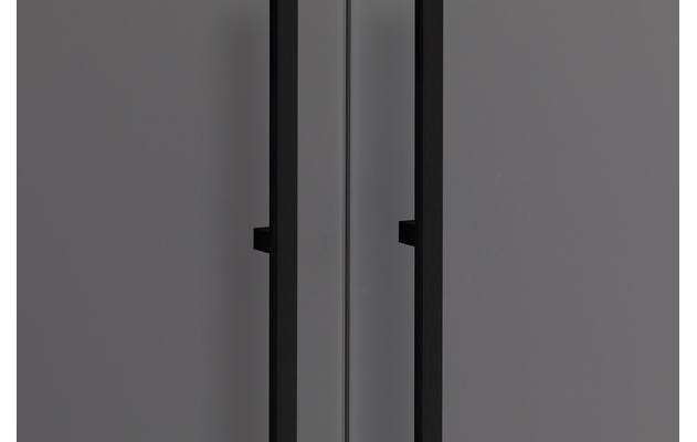 Goossens kledingkast easy storage ddk zwart hoogwaardig meubelplaat - 8190540-12