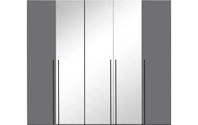 Goossens kledingkast easy storage ddk zwart hoogwaardig meubelplaat - 8190540-14