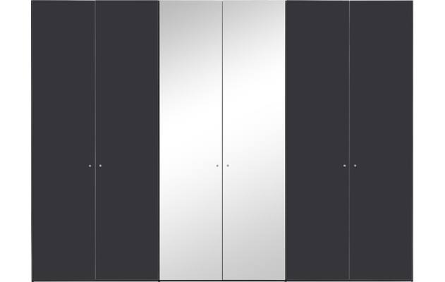 Goossens kledingkast easy storage ddk zwart hoogwaardig meubelplaat - 8190548-03
