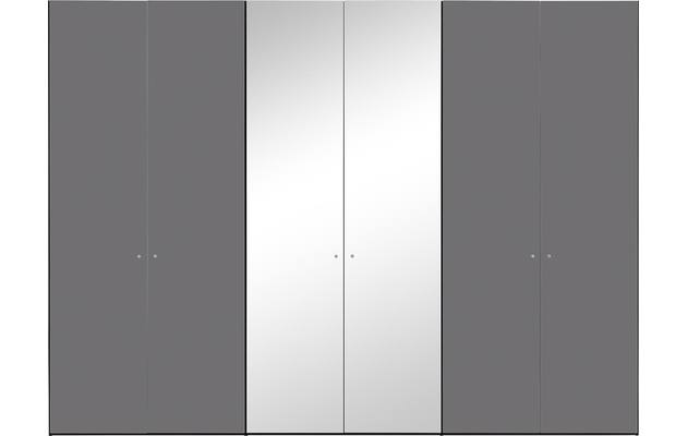 Goossens kledingkast easy storage ddk zwart hoogwaardig meubelplaat - 8190550-01
