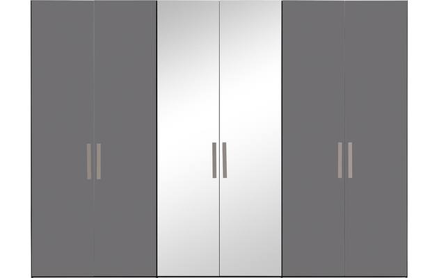 Goossens kledingkast easy storage ddk zwart hoogwaardig meubelplaat - 8190550-03