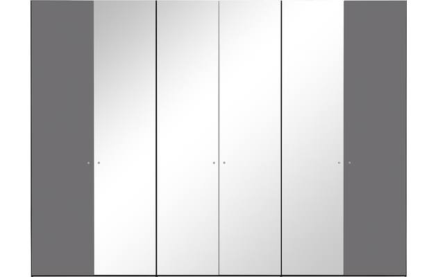 Goossens kledingkast easy storage ddk zwart hoogwaardig meubelplaat - 8190560-01