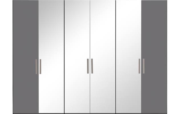 Goossens kledingkast easy storage ddk zwart hoogwaardig meubelplaat - 8190560-03