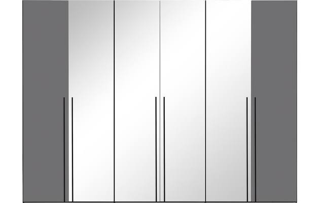Goossens kledingkast easy storage ddk zwart hoogwaardig meubelplaat - 8190560-14