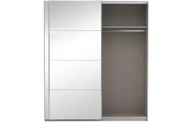 Goossens basic kledingkast miami wit hoogwaardig meubelplaat - 8190582-02