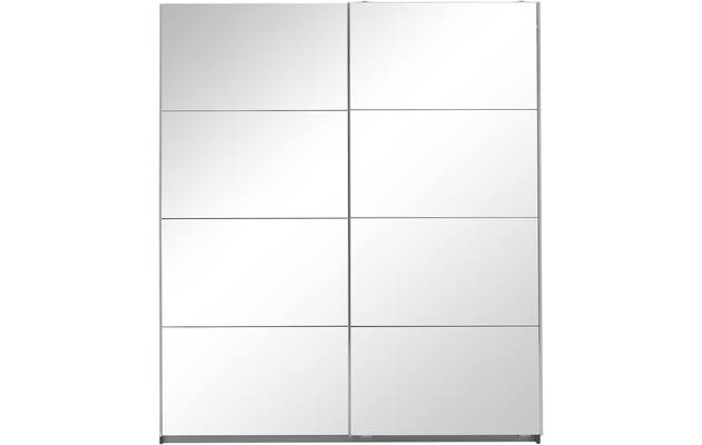 Goossens basic kledingkast miami grijs hoogwaardig meubelplaat - 8190584-01