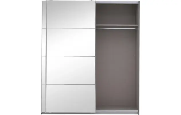 Goossens basic kledingkast miami grijs hoogwaardig meubelplaat - 8190584-03