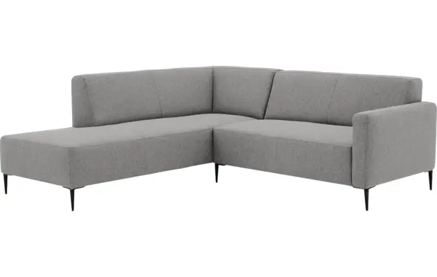 Goossens hoekbank key west grijs stof - 8190585-361-02-gespiegeld