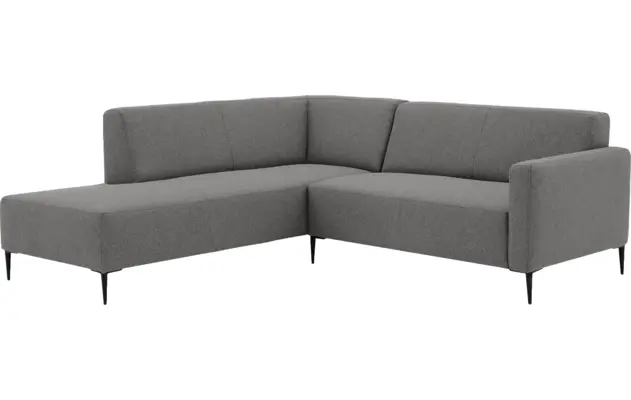 Goossens hoekbank key west grijs stof - 8190585-367-02-gespiegeld