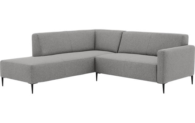 Goossens hoekbank key west grijs stof - 8190586-361-02-gespiegeld