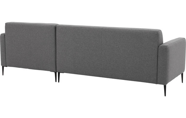 Goossens loungebank key west grijs stof - 8190589-367-04-gespiegeld