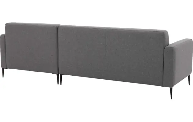 Goossens loungebank key west grijs stof - 8190589-367-04-gespiegeld