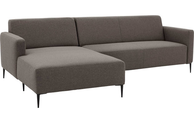 Goossens loungebank key west bruin stof - 8190589-370-02