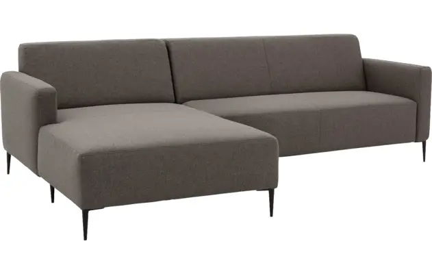 Goossens loungebank key west bruin stof - 8190589-370-02