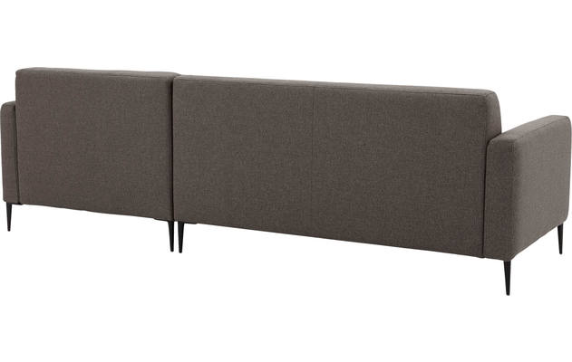 Goossens loungebank key west bruin stof - 8190589-370-04-gespiegeld