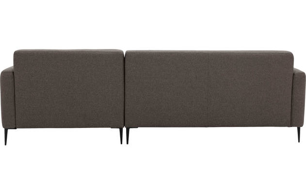Goossens loungebank key west bruin stof - 8190589-370-05-gespiegeld