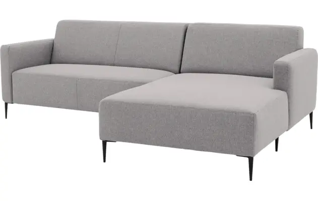 Goossens loungebank key west grijs stof - 8190590-361-02-gespiegeld