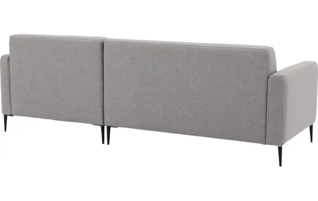 Goossens loungebank key west grijs stof - 8190590-361-04-gespiegeld