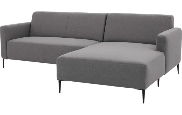 Goossens loungebank key west grijs stof - 8190590-367-02-gespiegeld