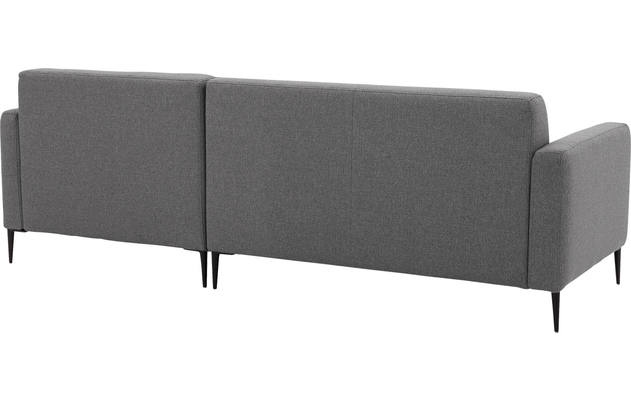 Goossens loungebank key west grijs stof - 8190590-367-04-gespiegeld