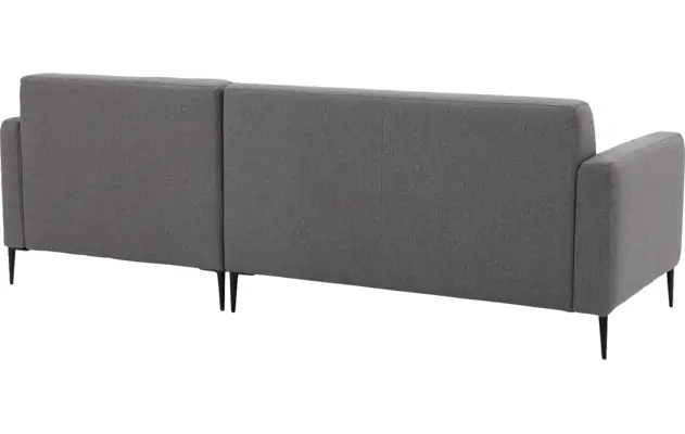 Goossens loungebank key west grijs stof - 8190590-367-04-gespiegeld