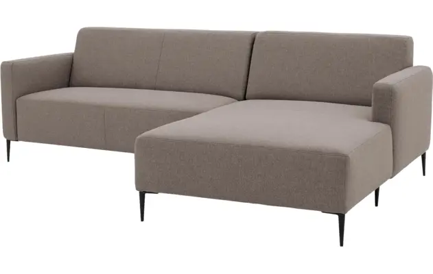 Goossens loungebank key west grijs stof - 8190590-369-02-gespiegeld