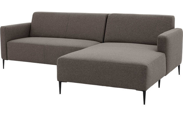 Goossens loungebank key west bruin stof - 8190590-370-02-gespiegeld