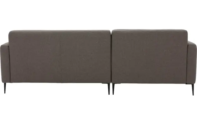 Goossens loungebank key west bruin stof - 8190590-370-05