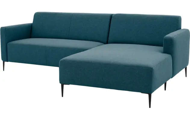 Goossens loungebank key west blauw stof - 8190590-56-02-gespiegeld
