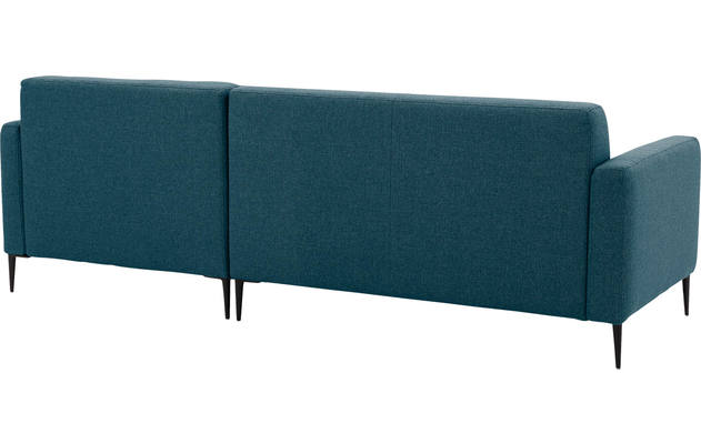 Goossens loungebank key west blauw stof - 8190590-56-04-gespiegeld