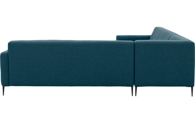 Goossens hoekbank key west blauw stof - 8190591-56-05