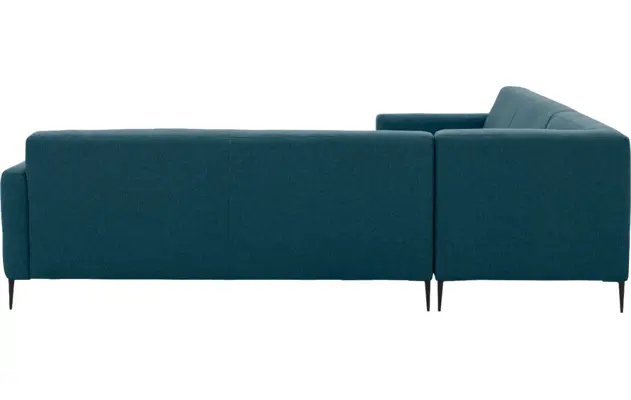 Goossens hoekbank key west blauw stof - 8190591-56-05