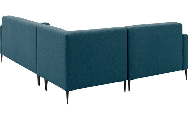 Goossens hoekbank key west blauw stof - 8190593-56-04