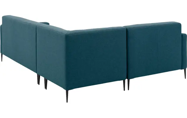 Goossens hoekbank key west blauw stof - 8190593-56-04