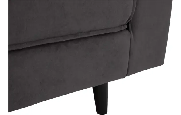 Goossens hoekbank jonas grijs stof - 8190594-1456-04-gespiegeld