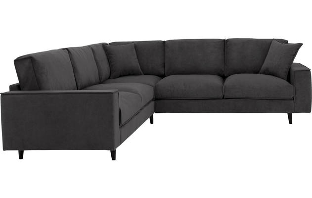 Goossens hoekbank jonas grijs stof - 8190594-1456-08-gespiegeld