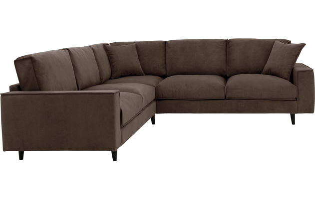 Goossens hoekbank jonas grijs stof - 8190594-1458-08-gespiegeld