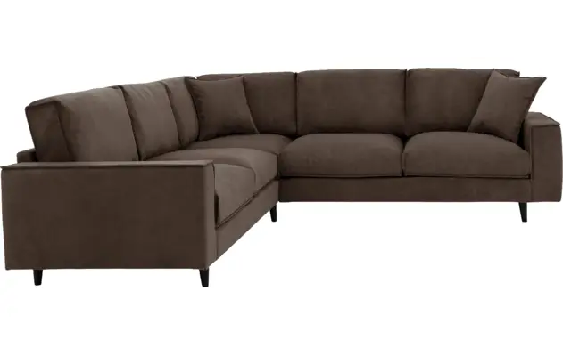 Goossens hoekbank jonas grijs stof - 8190594-1458-08-gespiegeld