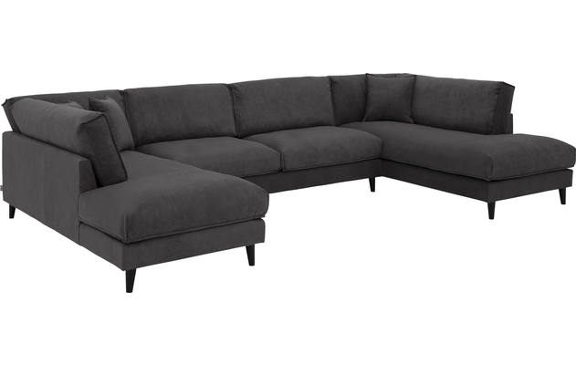Goossens u bank jonas grijs stof - 8190595-1456-02