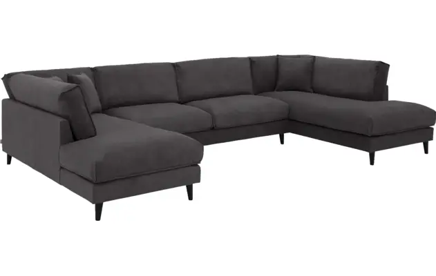 Goossens u bank jonas grijs stof - 8190595-1456-02