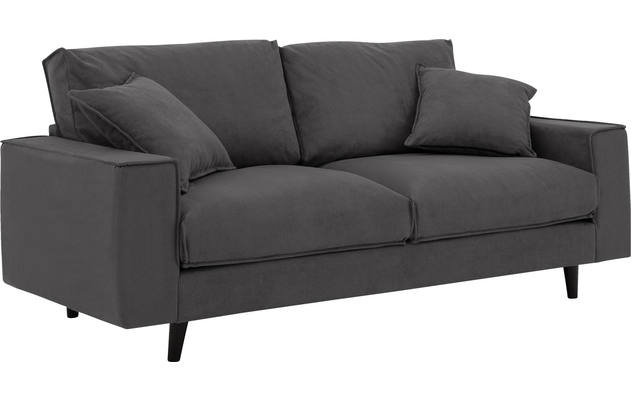 Goossens zitbank jonas grijs stof - 8190596-1456-02
