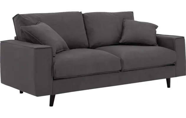 Goossens zitbank jonas grijs stof - 8190596-1456-02
