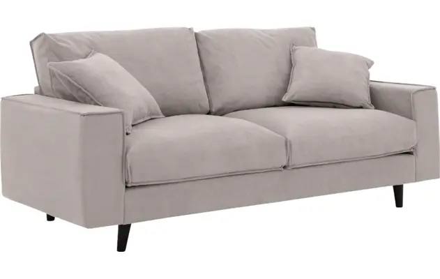 Goossens zitbank jonas beige stof - 8190596-1459-02