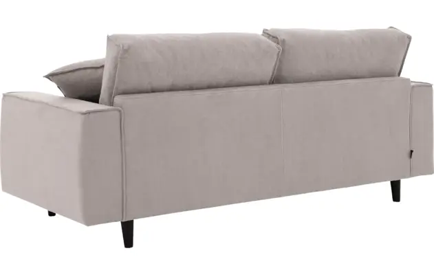 Goossens zitbank jonas beige stof - 8190596-1459-04