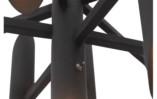 Goossens excellent hanglamp liando zwart metaal - 8190637-07
