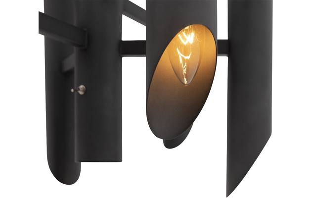 Goossens excellent hanglamp liando zwart metaal - 8190638-04