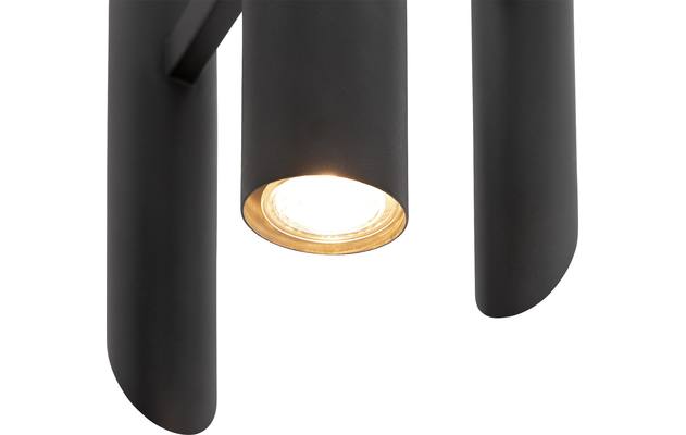Goossens excellent hanglamp liando zwart metaal - 8190638-06