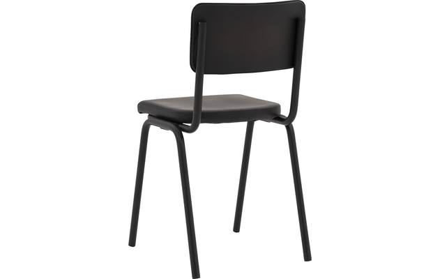 Goossens eetkamerstoel chaplin grijs leer - 8190677-03