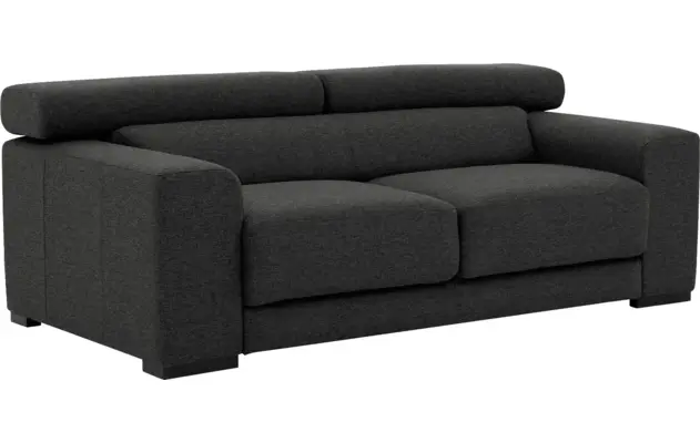 Goossens zitbank nora grijs stof - 8190705-204-03